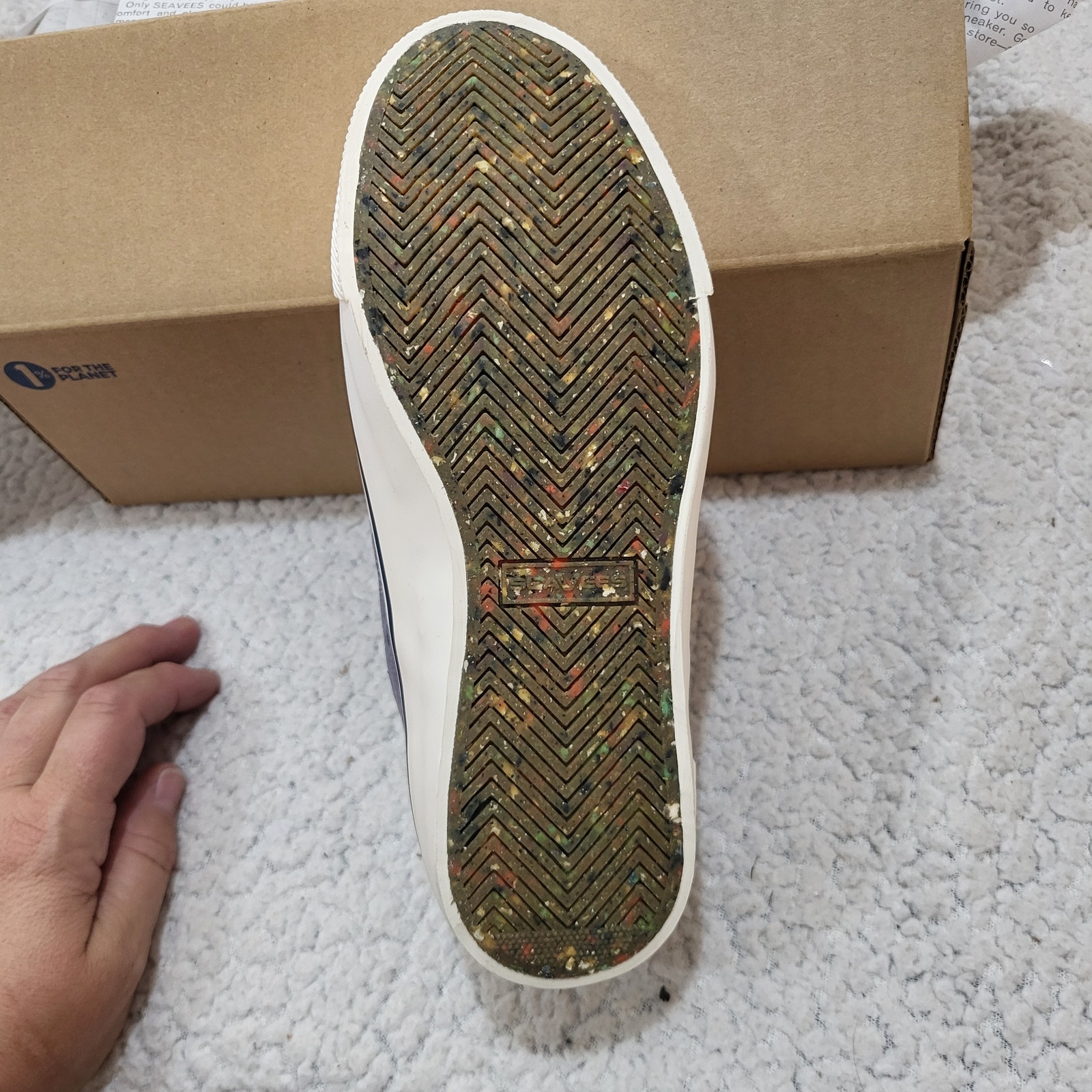 New Seavees Women's Sea Change Cvo Sneakers Blue Indigo Size 6 — image 4 of 8
